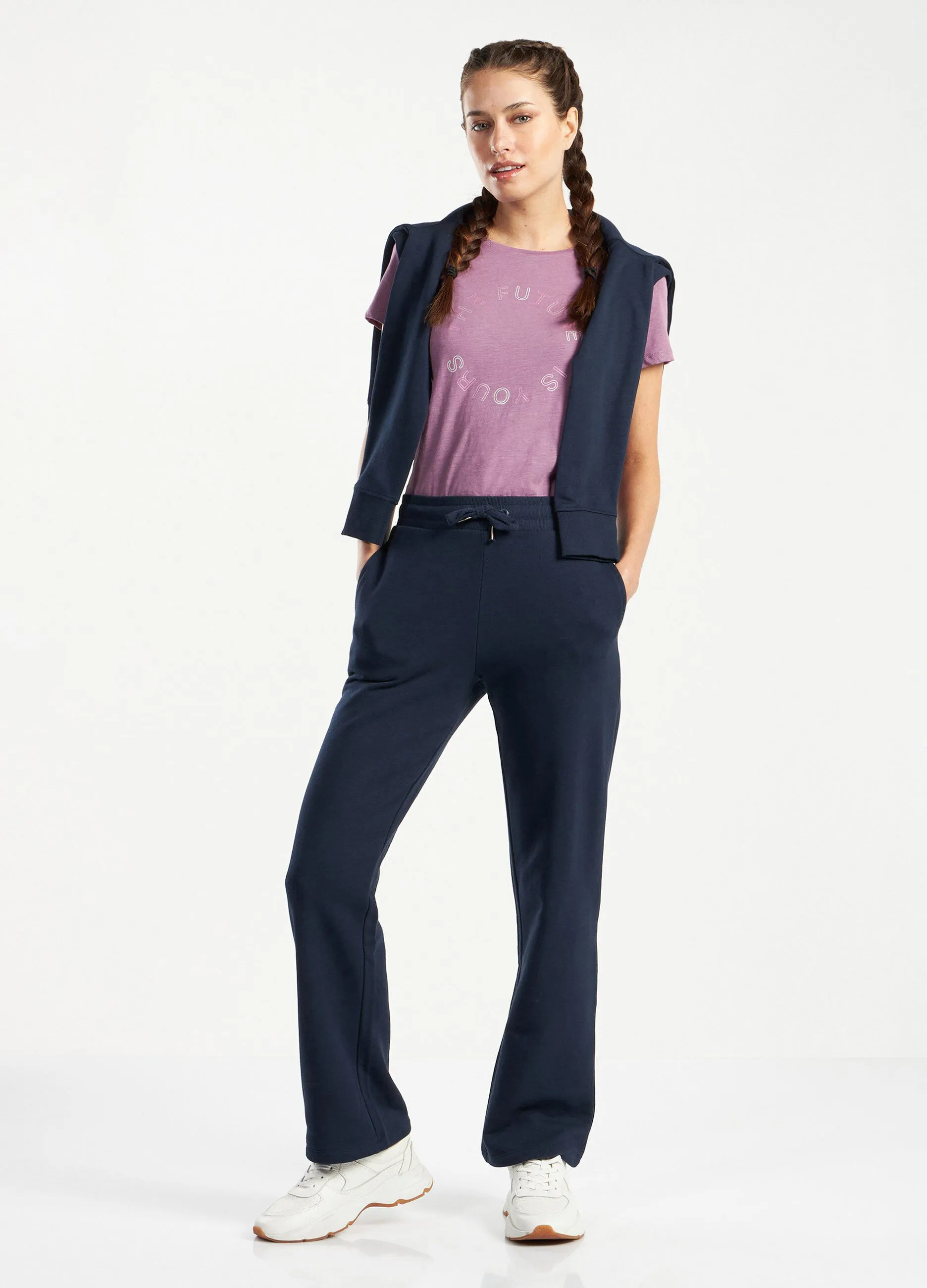 Joggers Holistic fitness in misto cotone