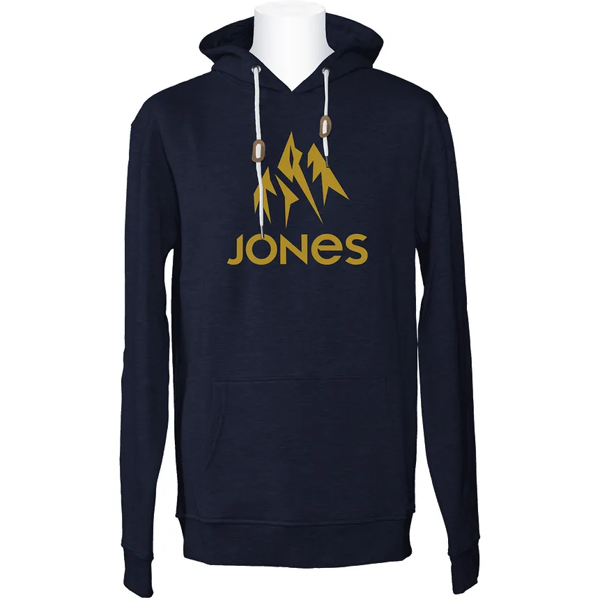 Jones Hoody Truckee Plain Navy Heather - Felpa Uomo