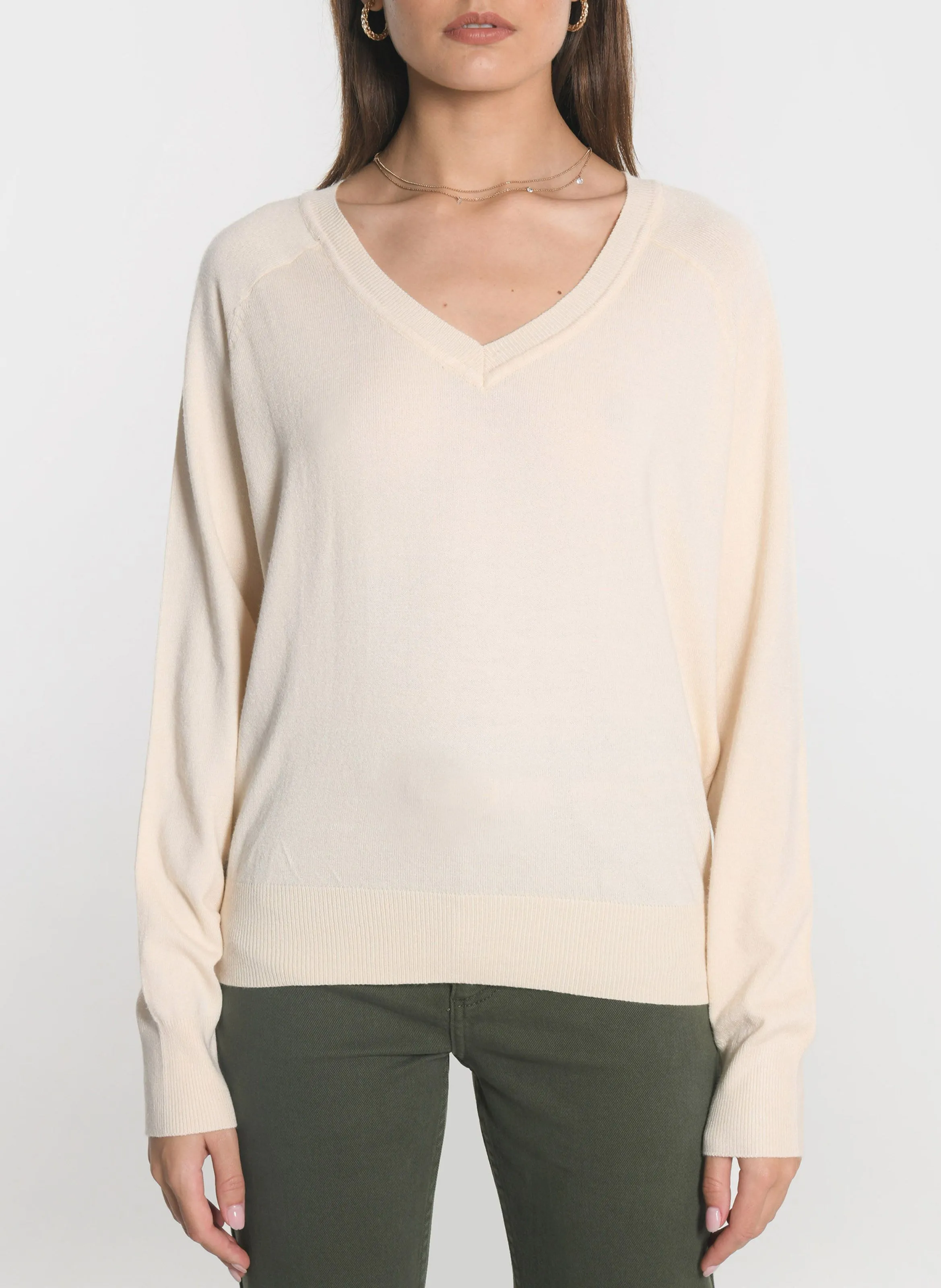  KOOKAI   NOLWENN - Maglione ampio in maglia | Bianco