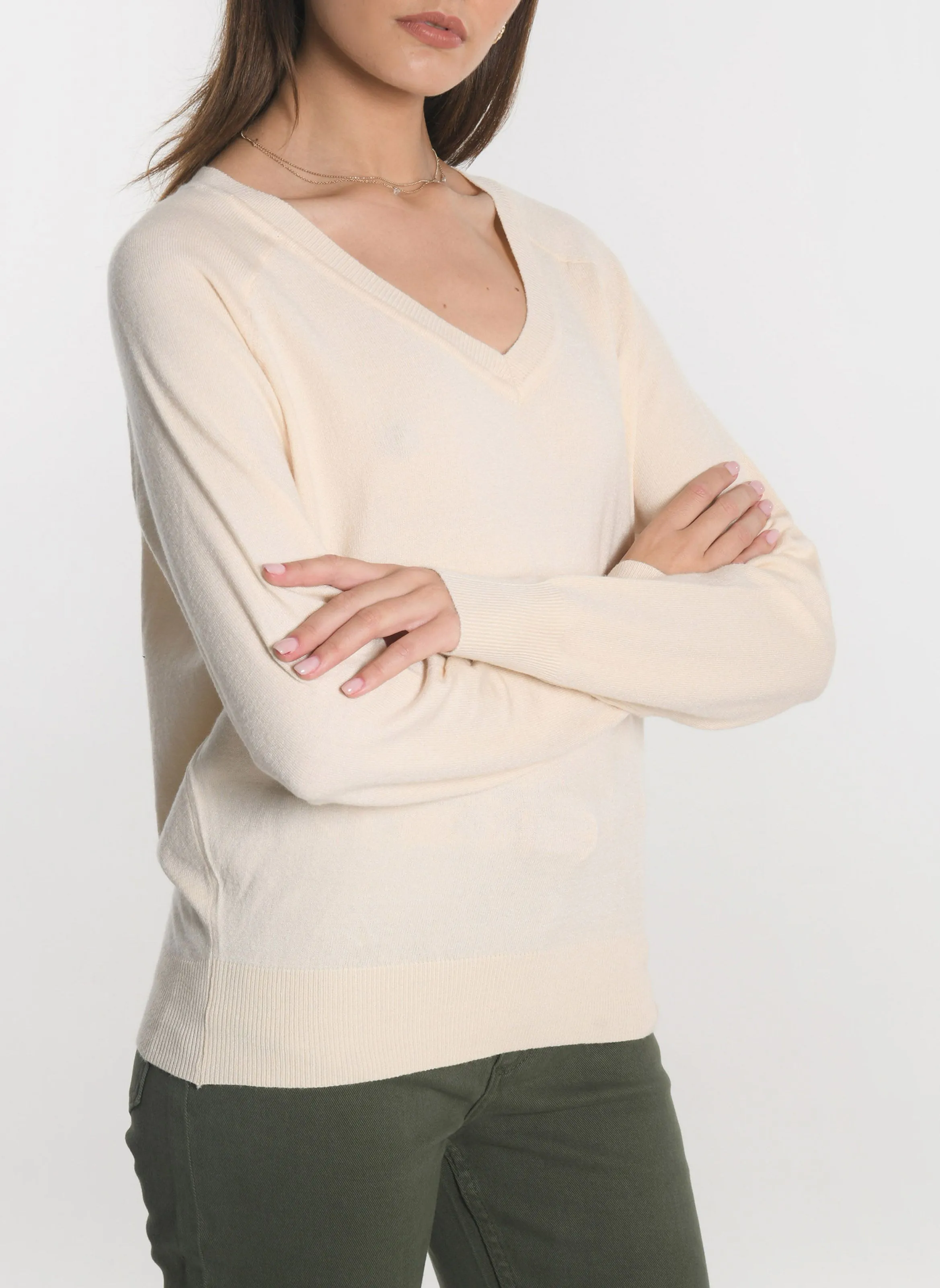  KOOKAI   NOLWENN - Maglione ampio in maglia | Bianco