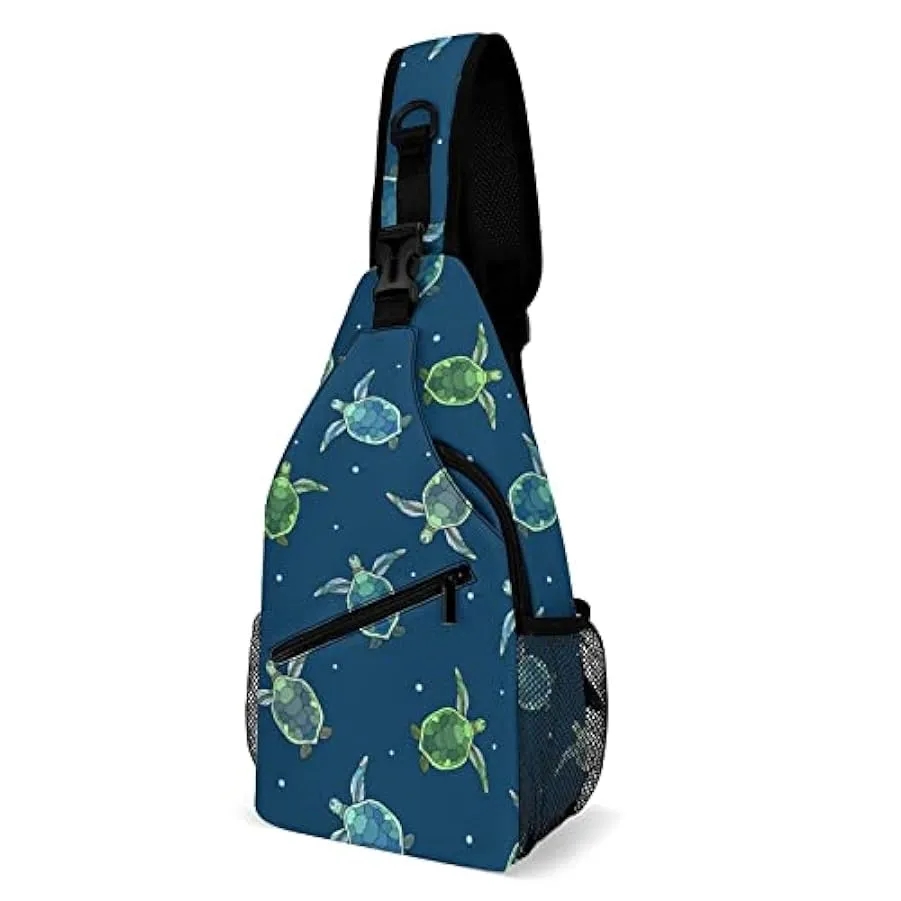 KWQDOZF Stile 4 Angry Shark Sling Zaino Borsa a tracolla Borsa a tracolla a tracolla Palestra Ciclismo Viaggio Escursionismo Zai