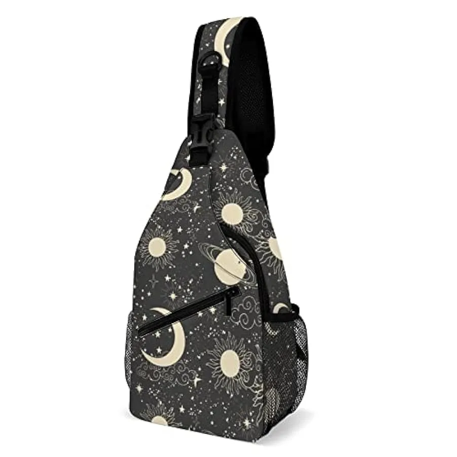KWQDOZF Stile 4 Angry Shark Sling Zaino Borsa a tracolla Borsa a tracolla a tracolla Palestra Ciclismo Viaggio Escursionismo Zai