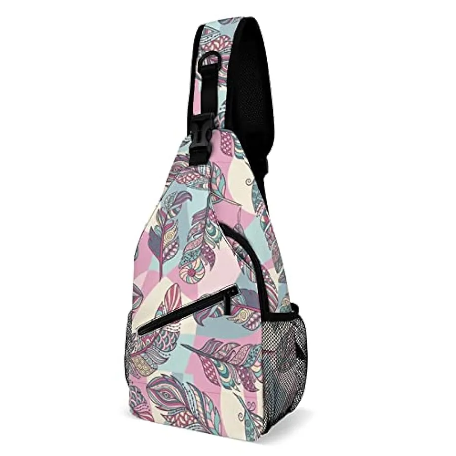 KWQDOZF Stile 4 Angry Shark Sling Zaino Borsa a tracolla Borsa a tracolla a tracolla Palestra Ciclismo Viaggio Escursionismo Zai