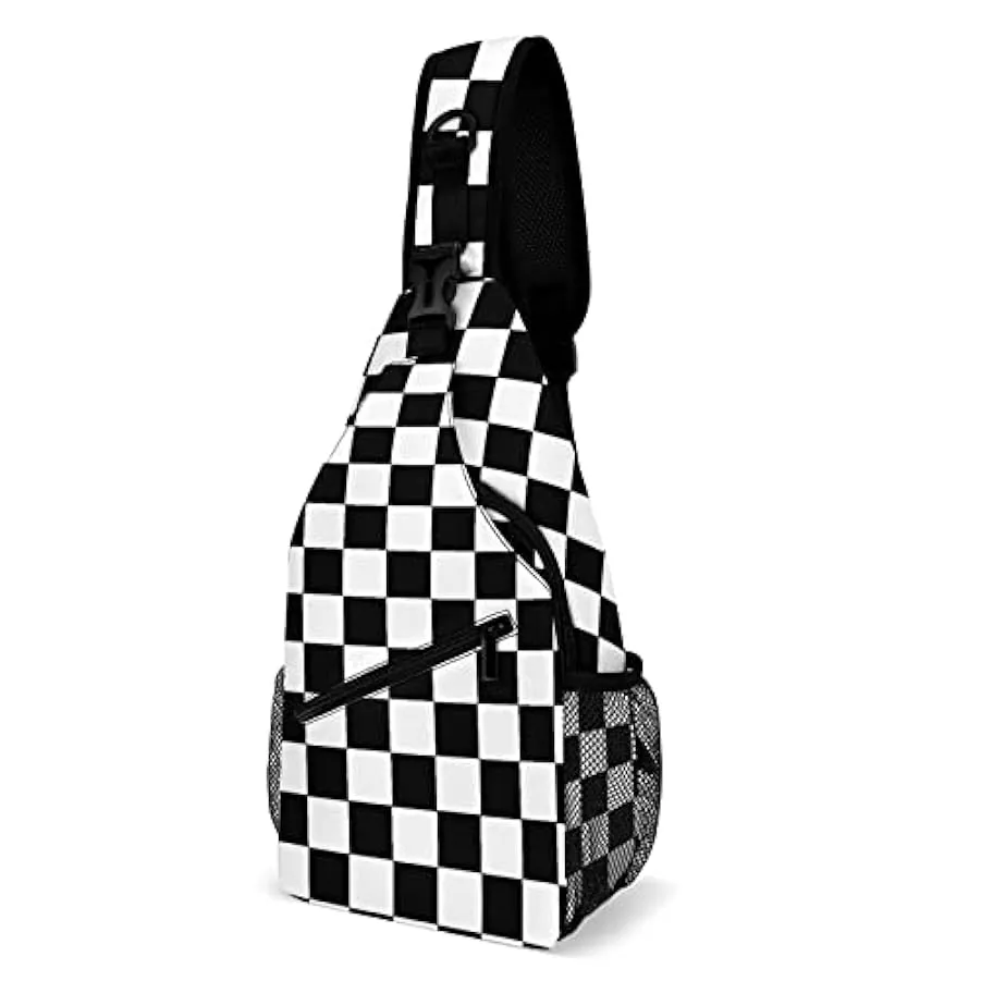 KWQDOZF Stile 4 Angry Shark Sling Zaino Borsa a tracolla Borsa a tracolla a tracolla Palestra Ciclismo Viaggio Escursionismo Zai