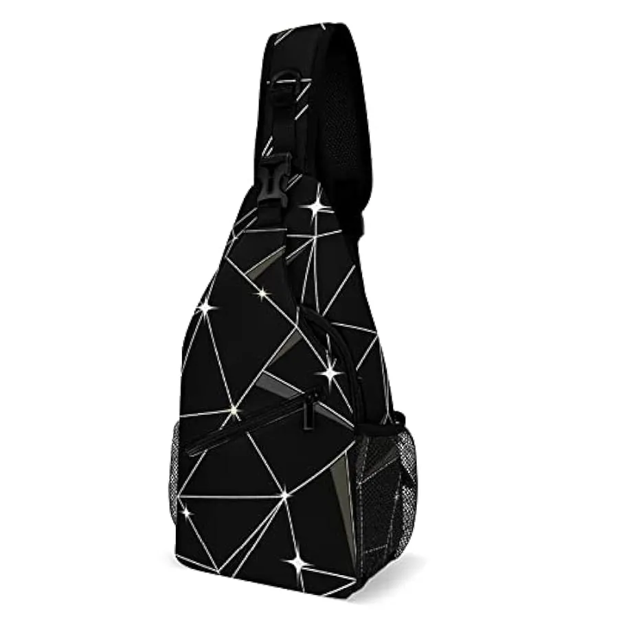 KWQDOZF Stile 4 Angry Shark Sling Zaino Borsa a tracolla Borsa a tracolla a tracolla Palestra Ciclismo Viaggio Escursionismo Zai