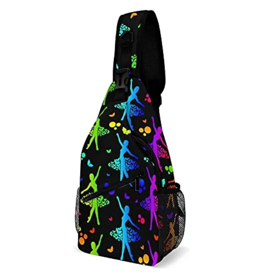 KWQDOZF Stile 4 Angry Shark Sling Zaino Borsa a tracolla Borsa a tracolla a tracolla Palestra Ciclismo Viaggio Escursionismo Zai