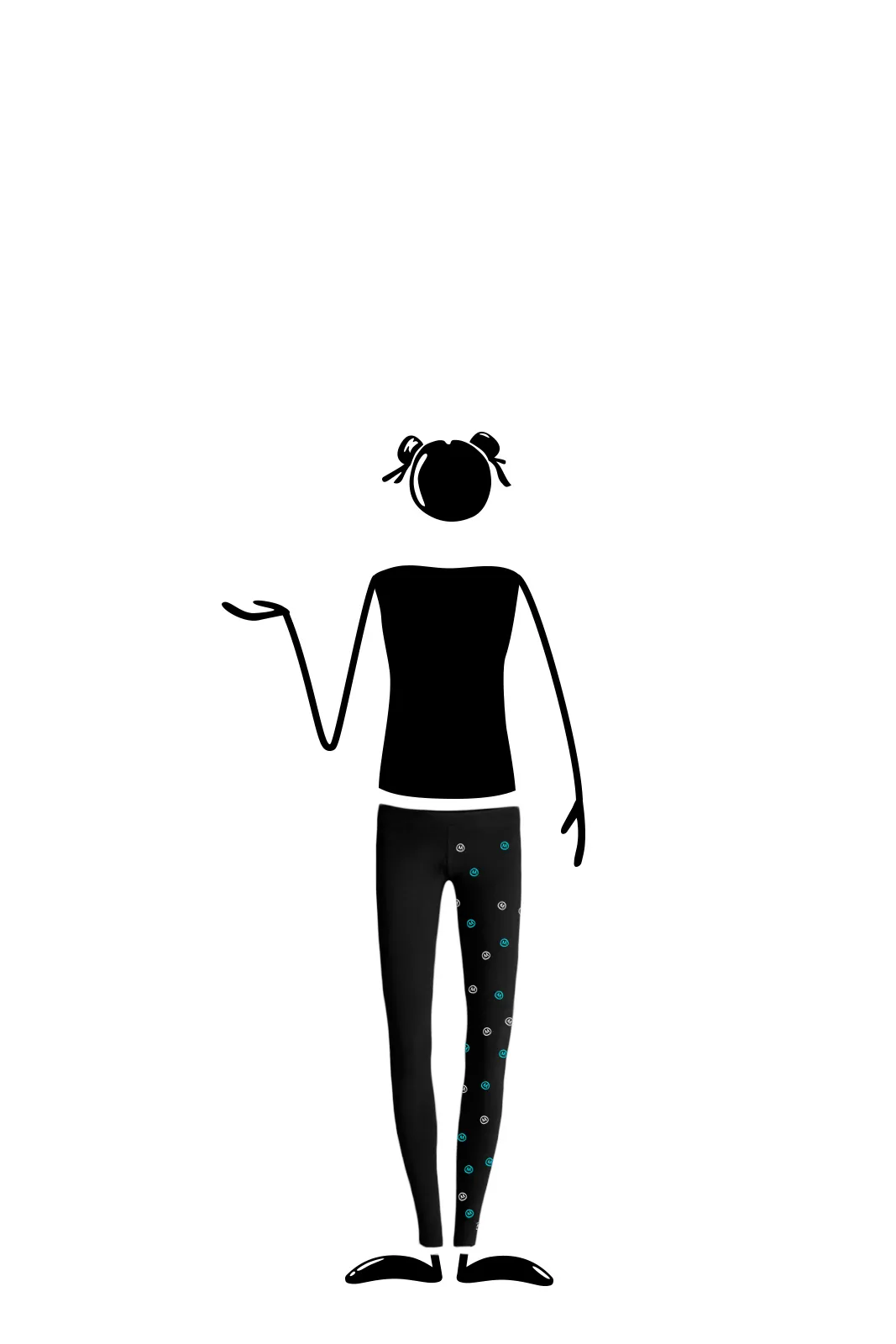 --Leggings bambina MIMÌ LONG-