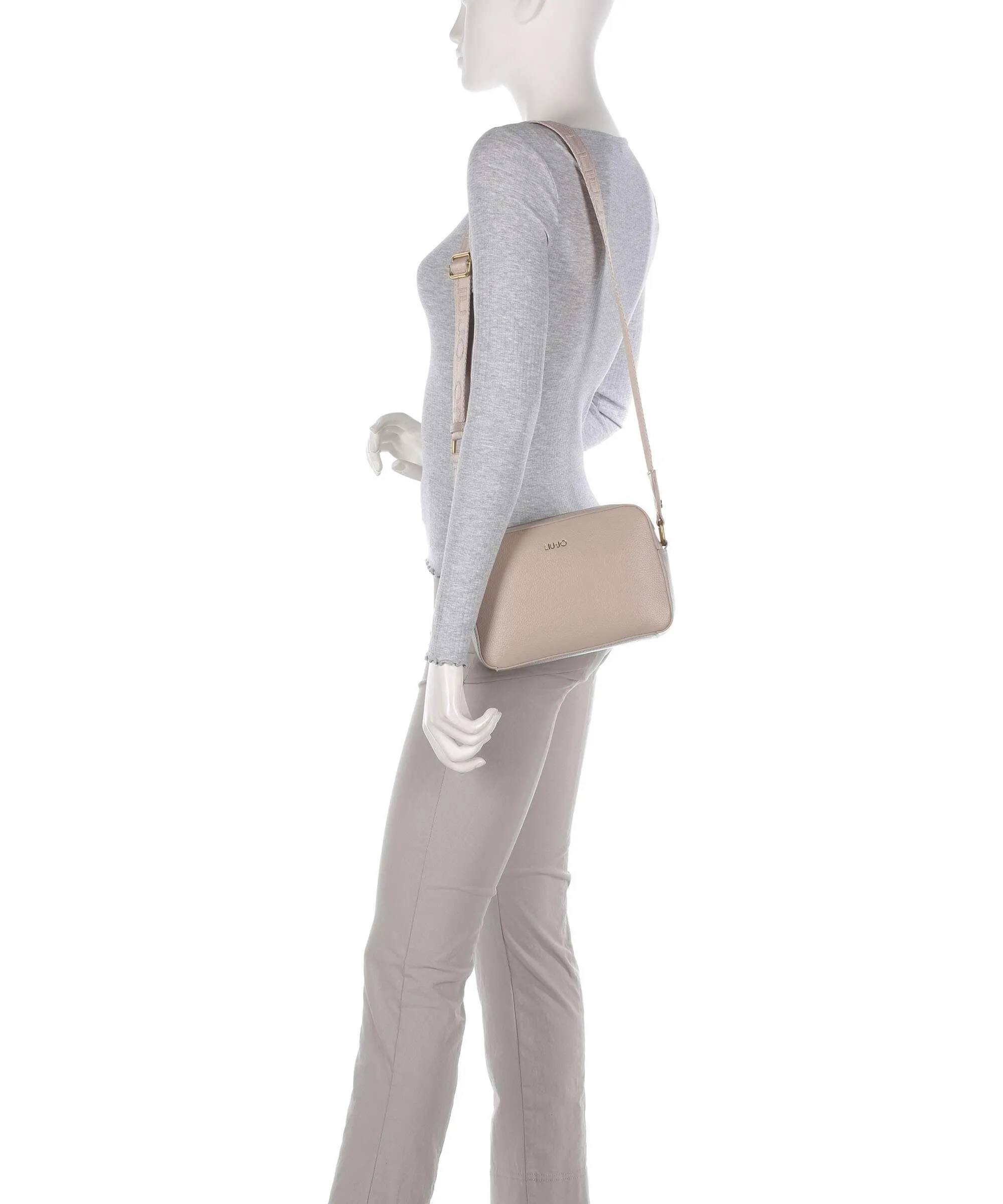  Liu Jo Onice Borsa a tracolla pelle sintetica beige  