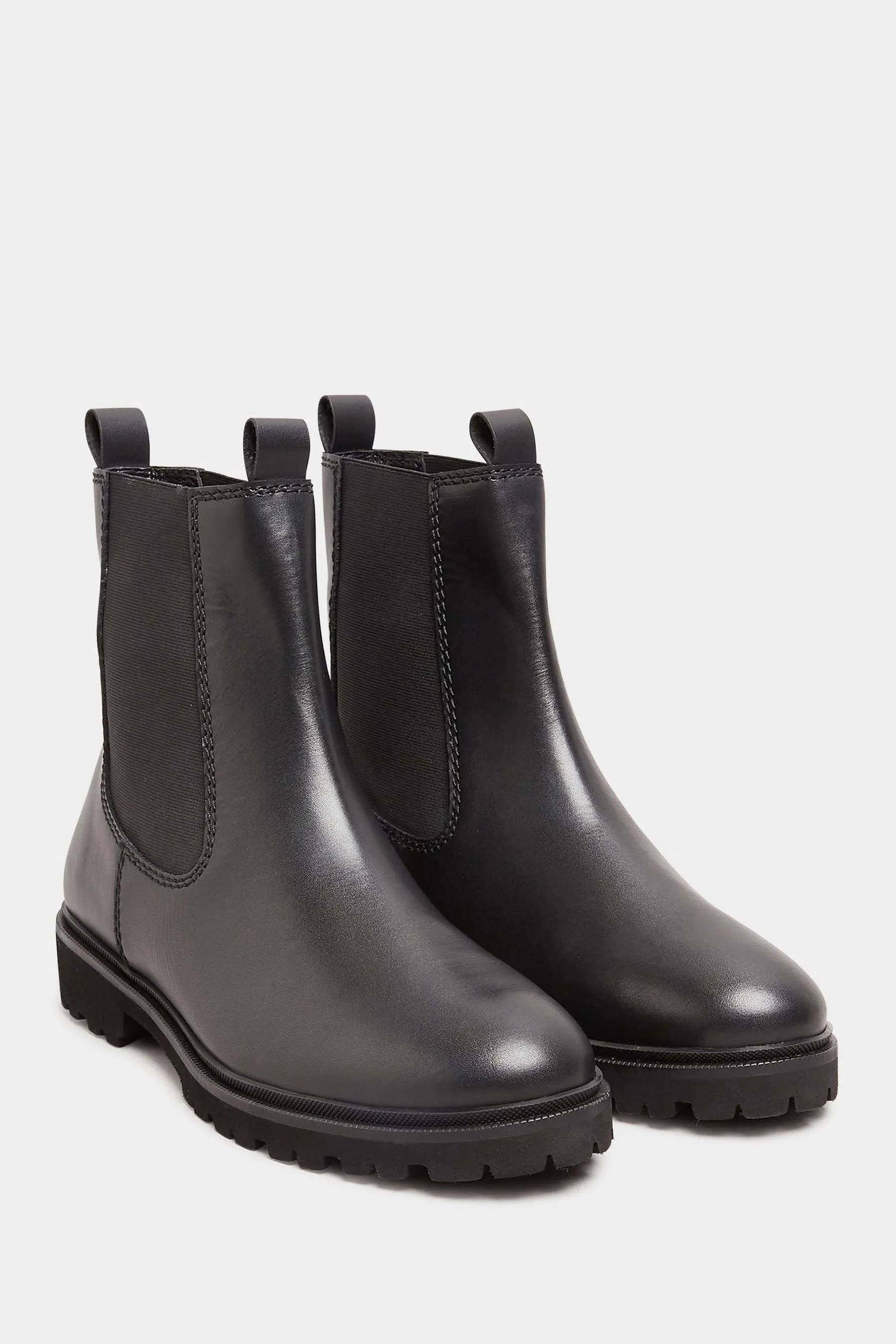 Long Tall Sally - Chelsea Stivali in pelle con carrarmato