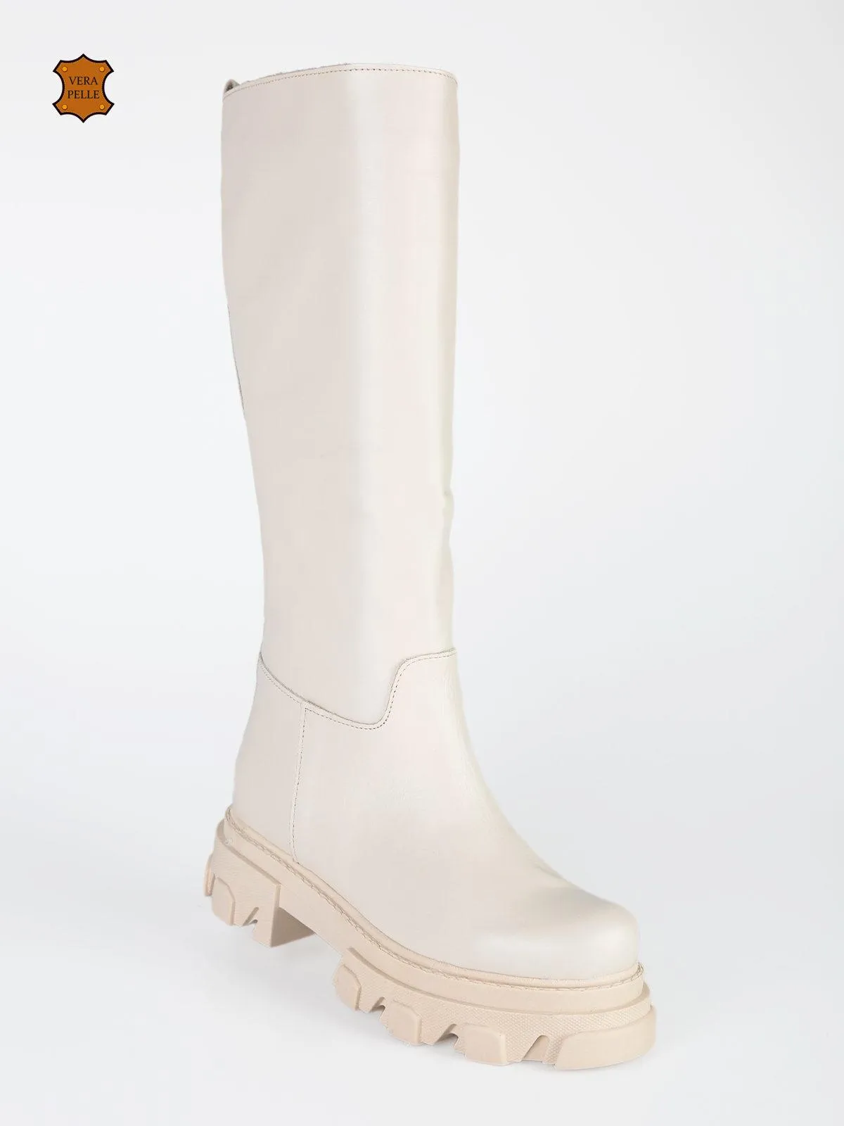 Made In Italy Bottines Chelsea en cuir pour femme