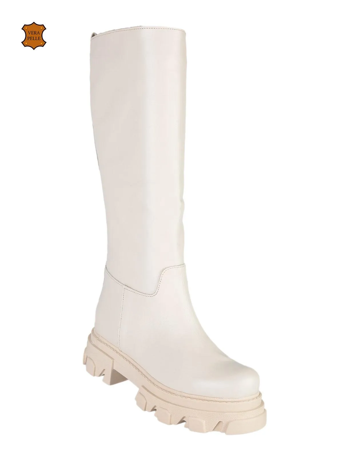 Made In Italy Bottines Chelsea en cuir pour femme