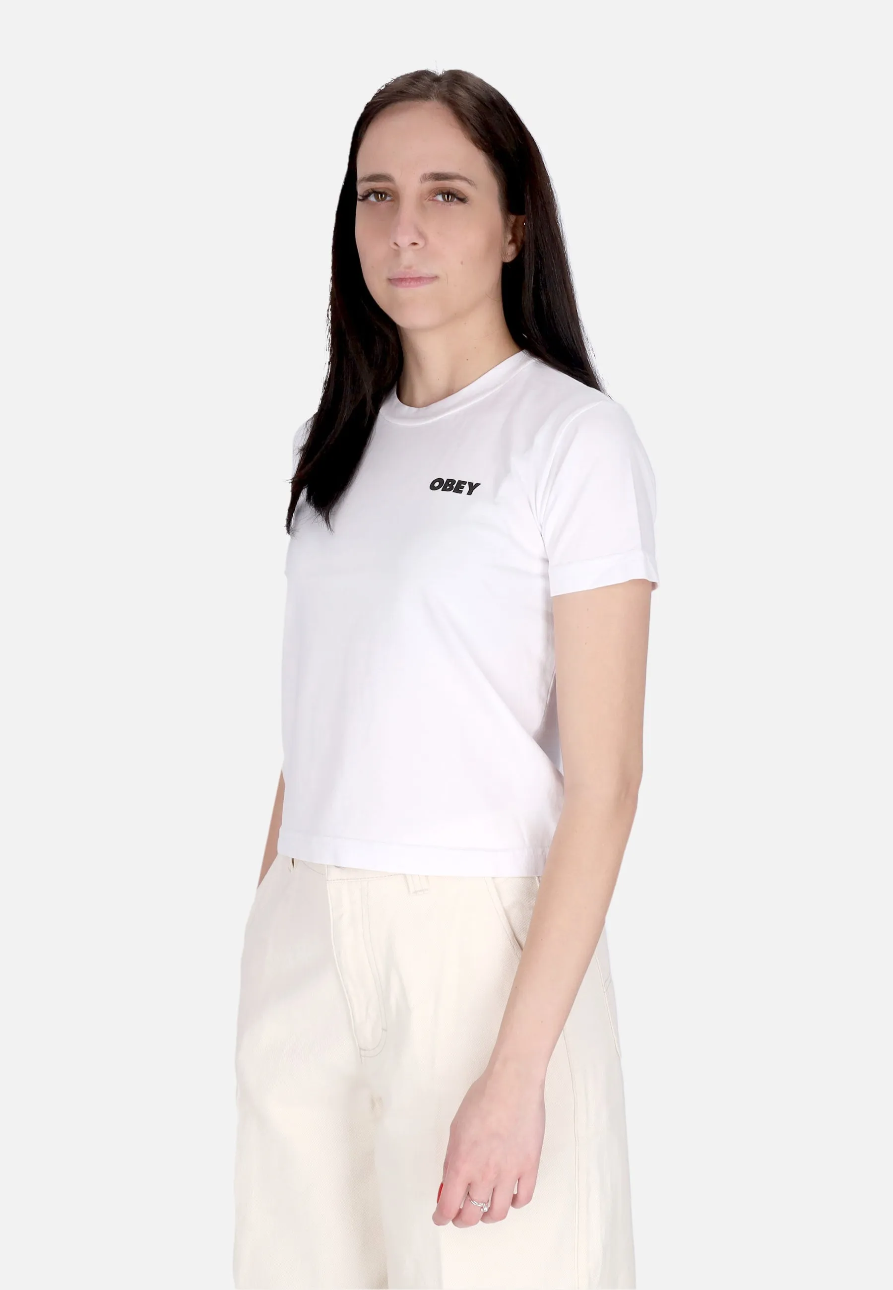 Maglietta Donna W Visual Studios Kaylin Tee White