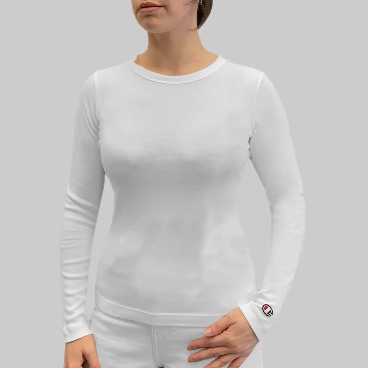 Maglietta Ma.Lunghe Cotone 117371 Donna CHAMPION
