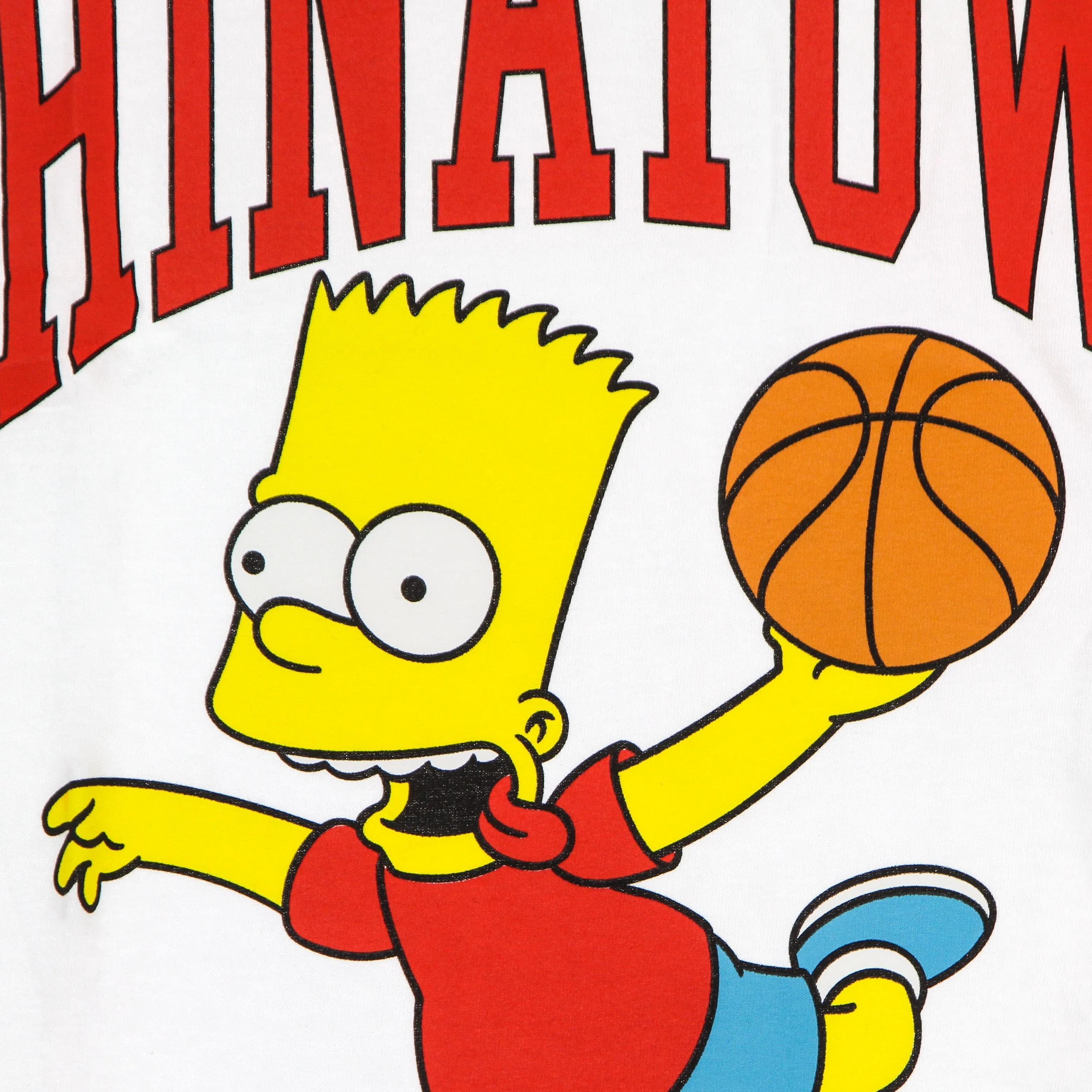 Maglietta Uomo Air Bart Arc Tee X The Simpsons White
