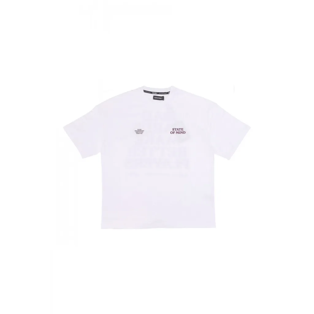 maglietta uomo bad card tee WHITE