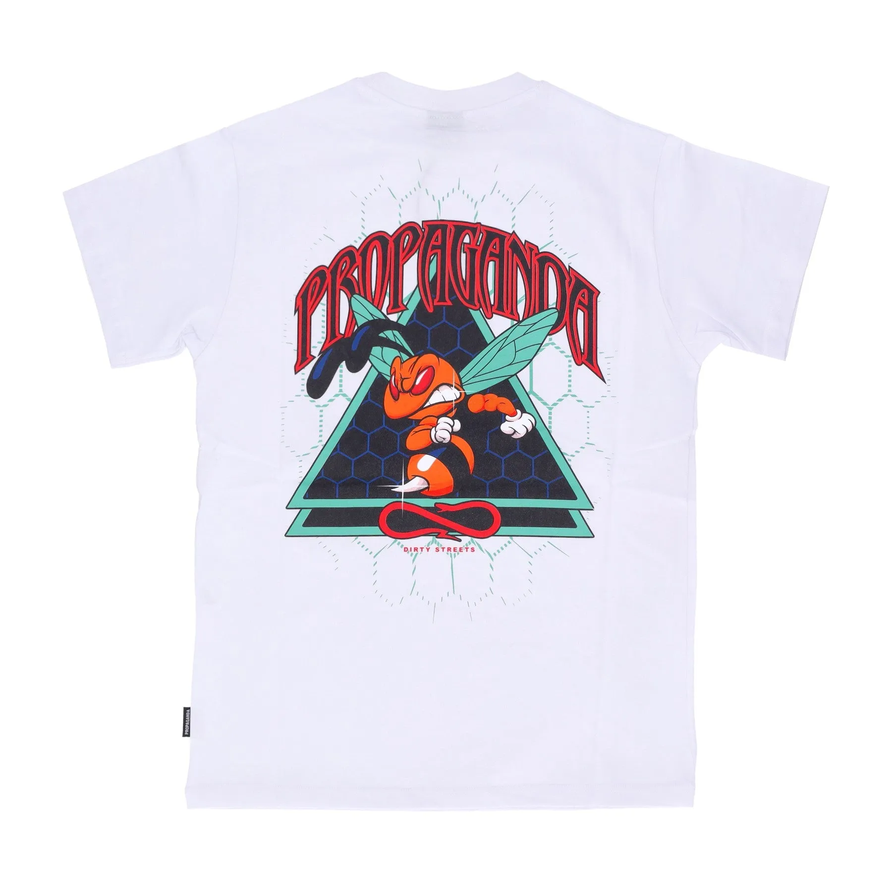 Maglietta Uomo Triangle Sting Tee White