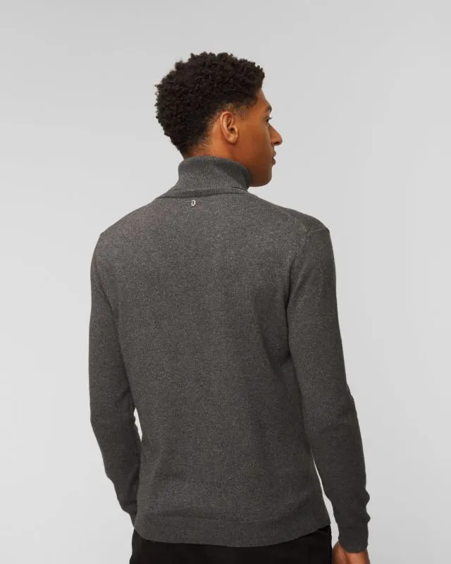 Maglione a collo alto in seta da uomo Dondup