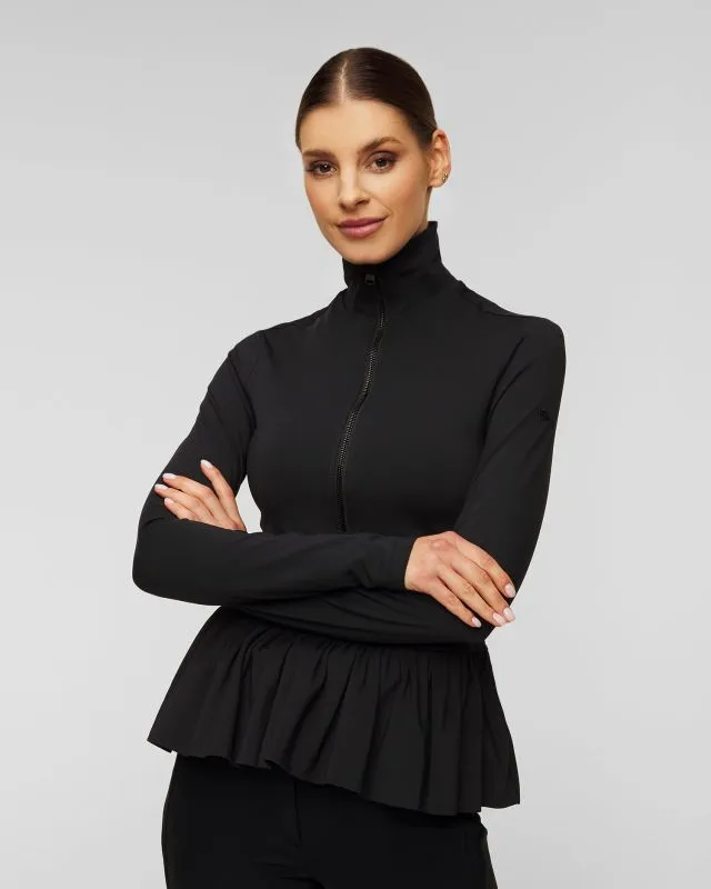 Maglione a collo alto nero da sci Goldbergh Ballett