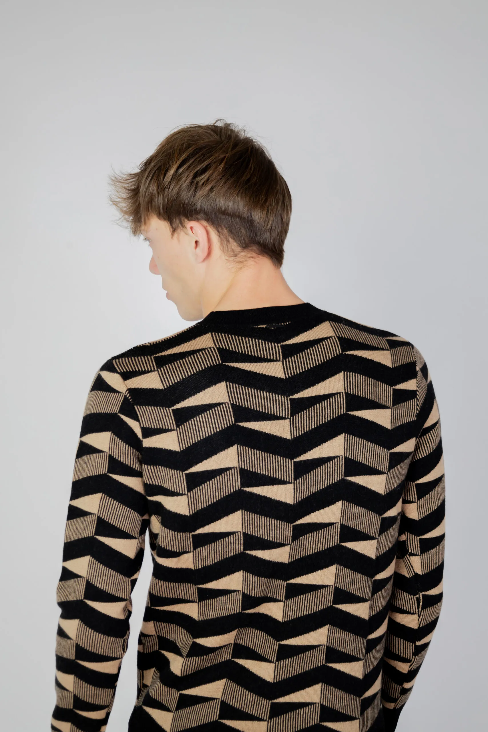 Maglione Antony Morato regular fit in filato Beige scuro