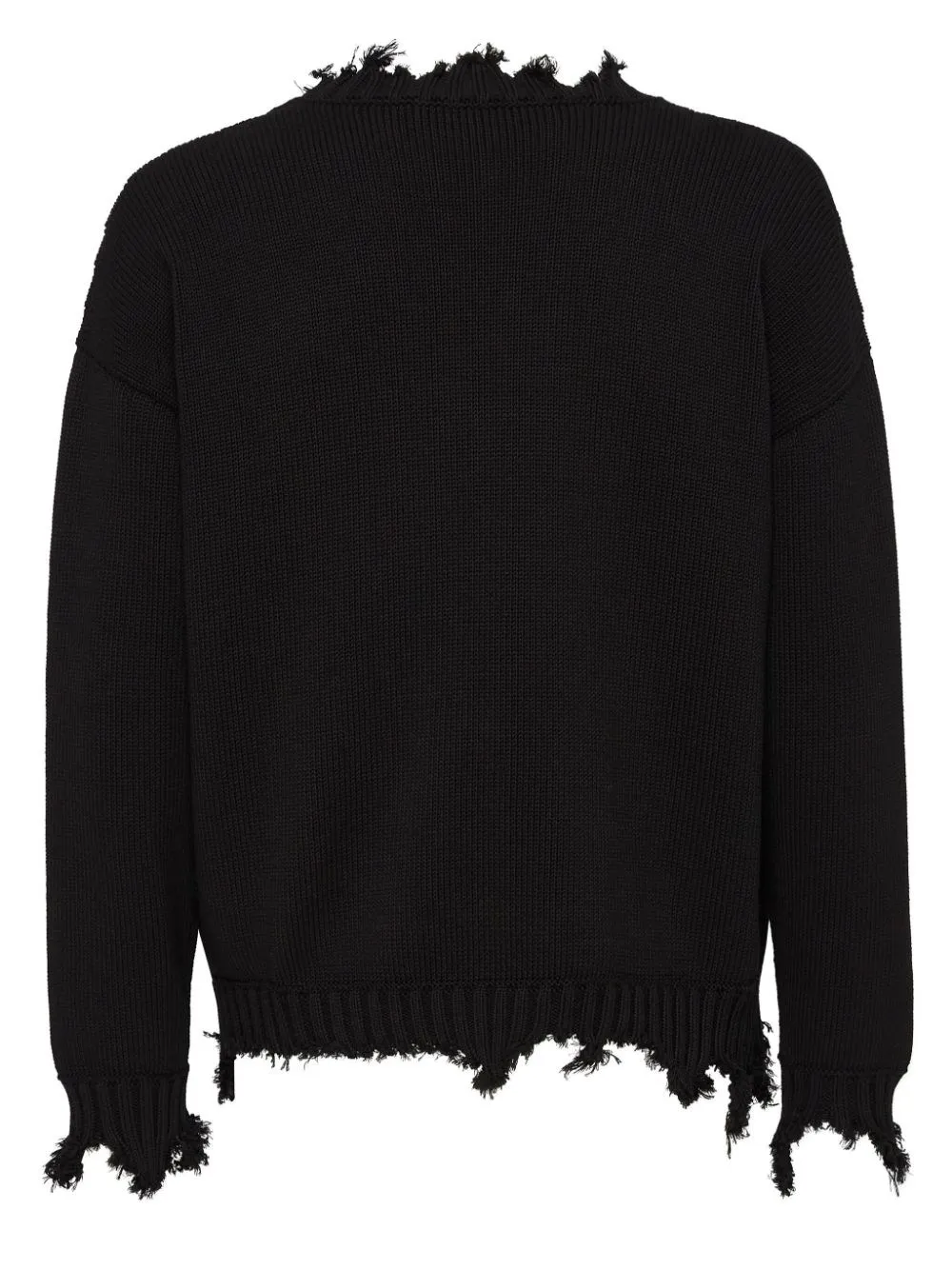 Maglione con effetto vissuto