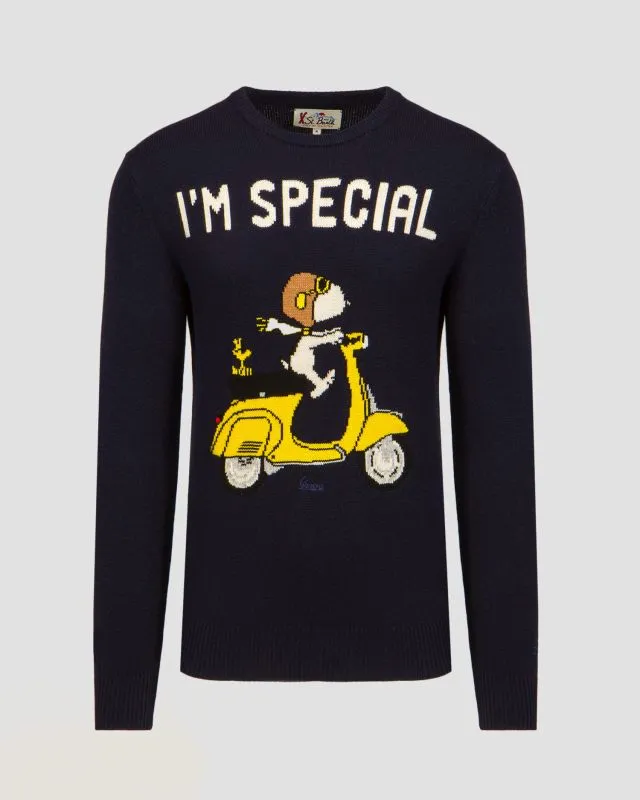 Maglione con lana da uomo MC2 Saint Barth Heron