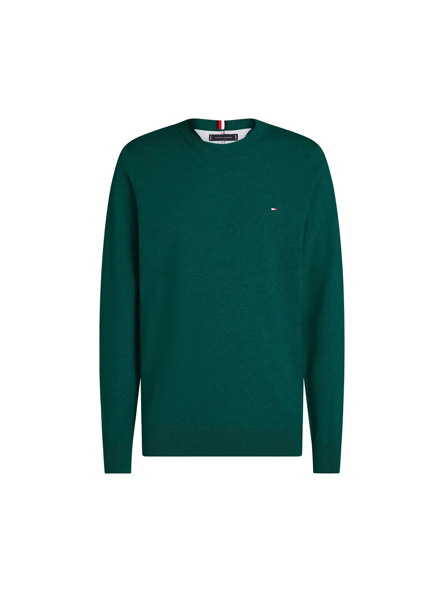 Maglione girocollo 1985 in cotone verde