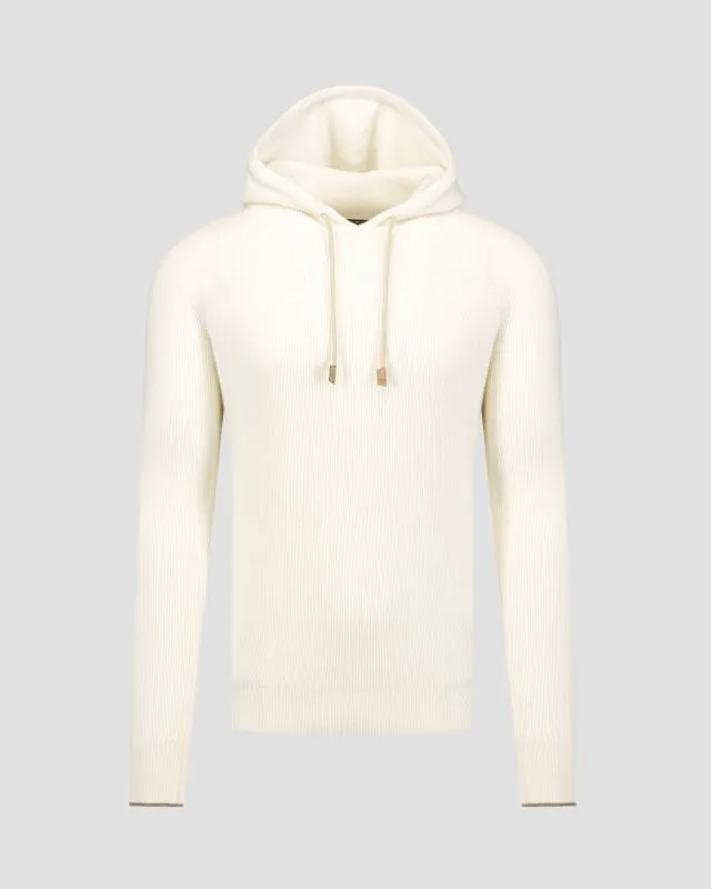 Maglione in lana con cappuccio da uomo Gran Sasso