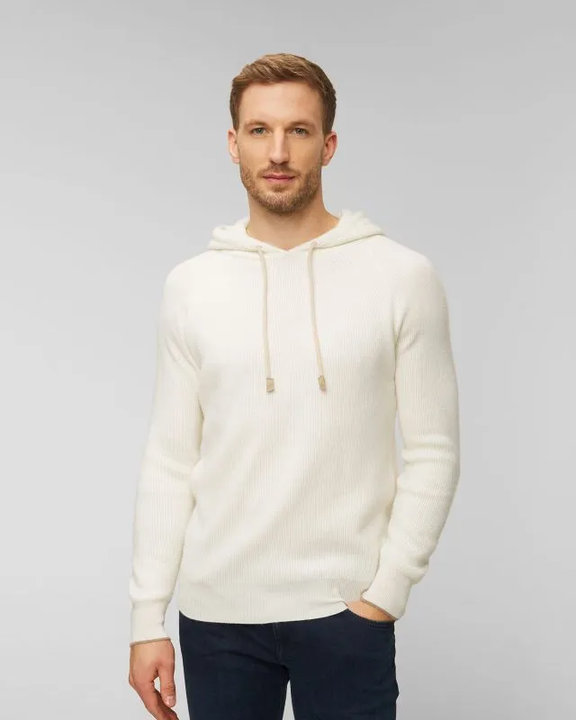 Maglione in lana con cappuccio da uomo Gran Sasso