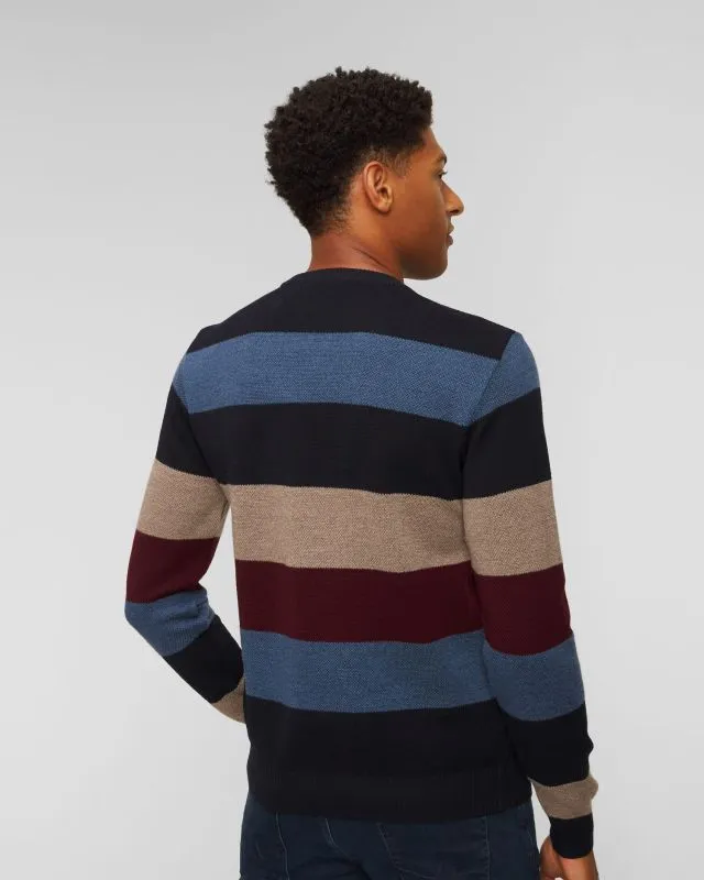 Maglione in lana da uomo Paul&Shark a righe