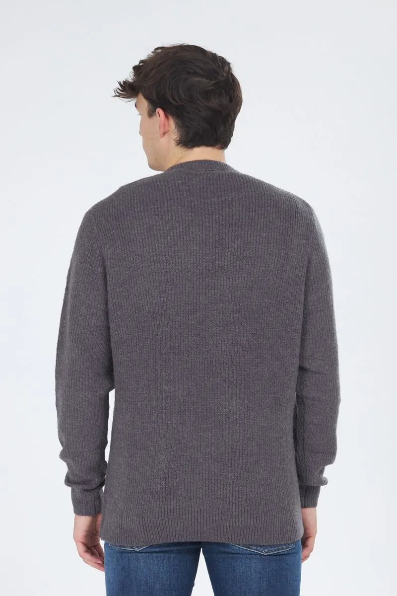Maglione Uomo Grigio