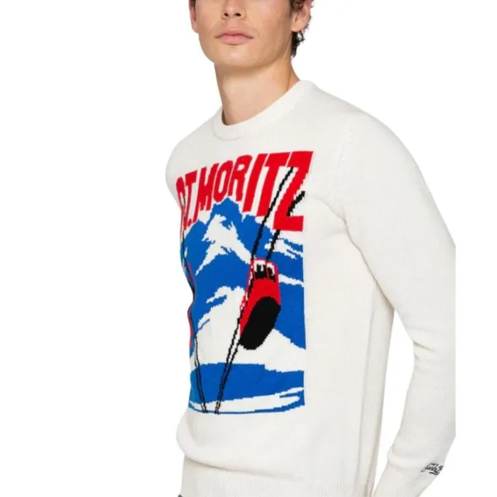 Mc2 Saint Barth Maglione St. Moritz Stampa Cartolina D'epoca