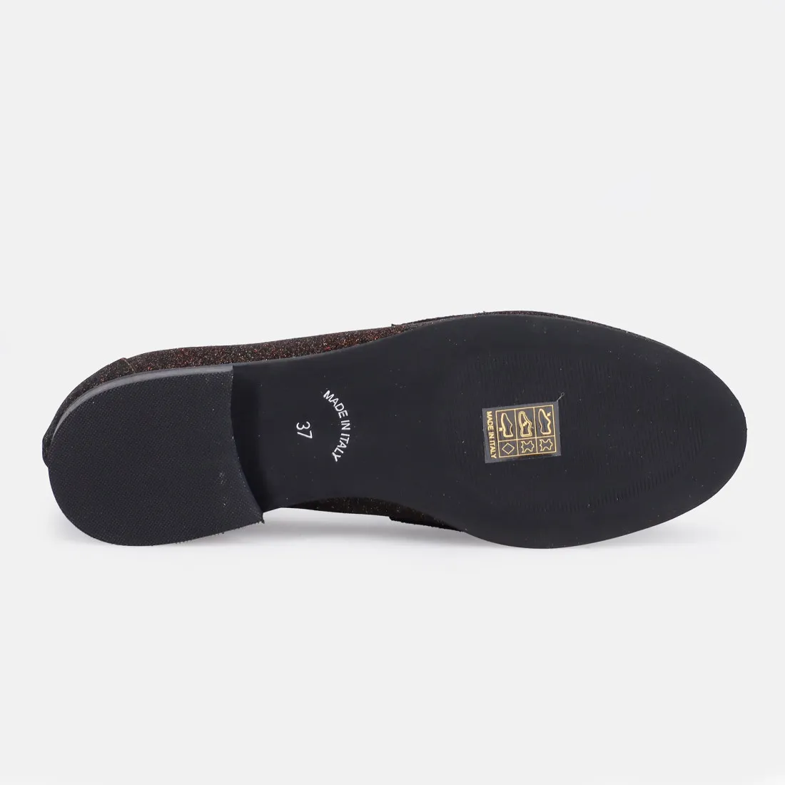 Mocassino da donna Belle Vie in camoscio marrone e multicolor