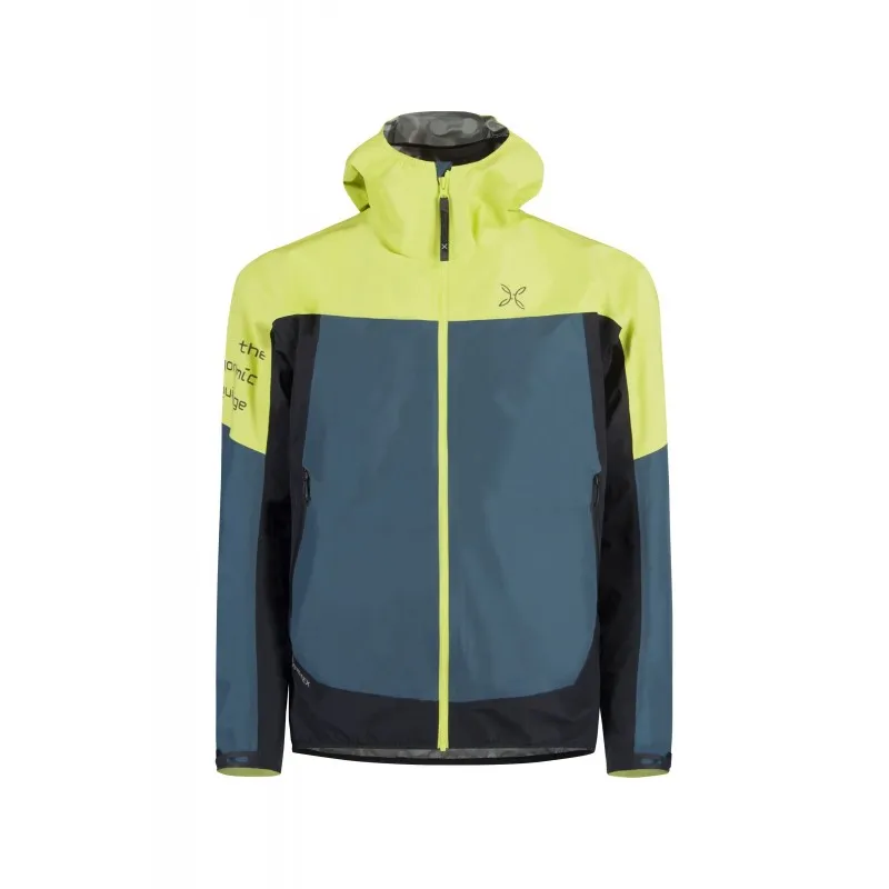 MONTURA PAC MIND JACKET BLU CENERE/VERDE LIME