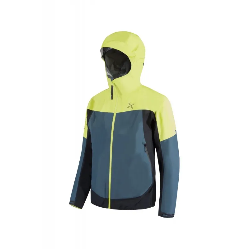 MONTURA PAC MIND JACKET BLU CENERE/VERDE LIME