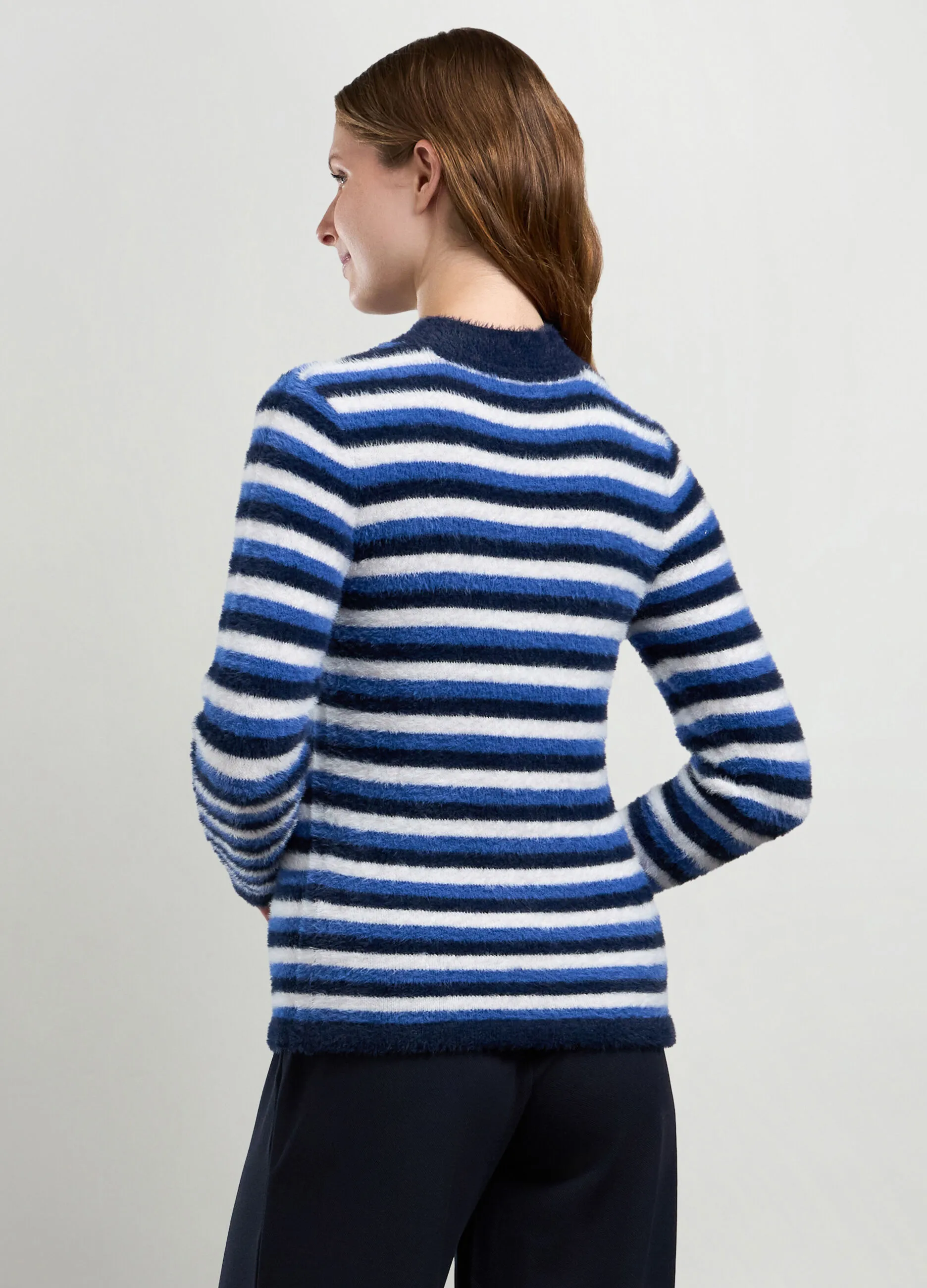NICE & CHIC  Maglione effetto pelliccia donna