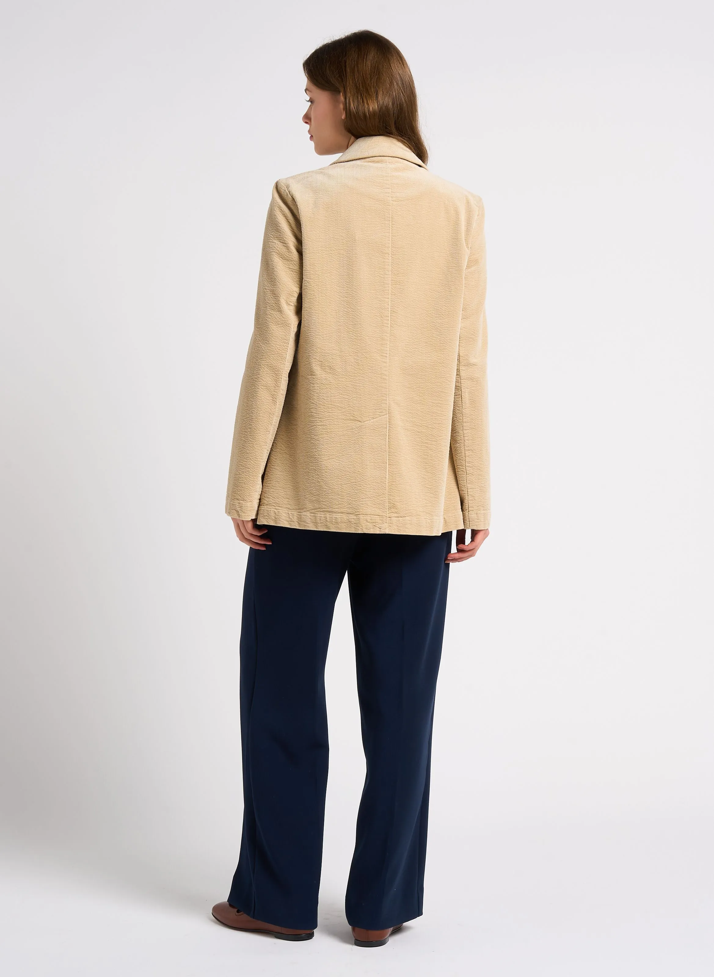  NICE THINGS   Maglione ampia con tasca a mantella | Kaki