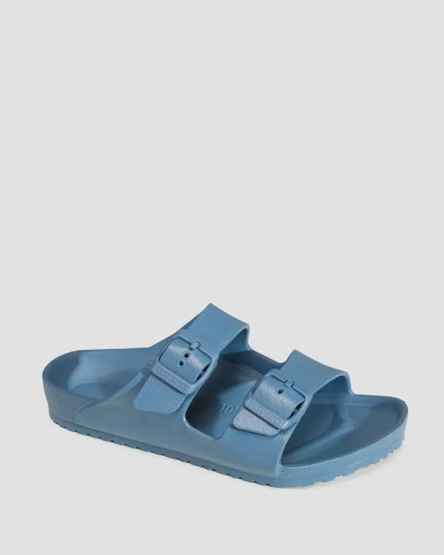 Niebieskie klapki dziecięce Birkenstock Arizona Kids Eva Narrow 1026743-eb