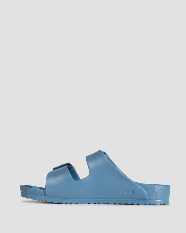 Niebieskie klapki dziecięce Birkenstock Arizona Kids Eva Narrow 1026743-eb