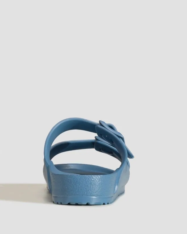 Niebieskie klapki dziecięce Birkenstock Arizona Kids Eva Narrow 1026743-eb