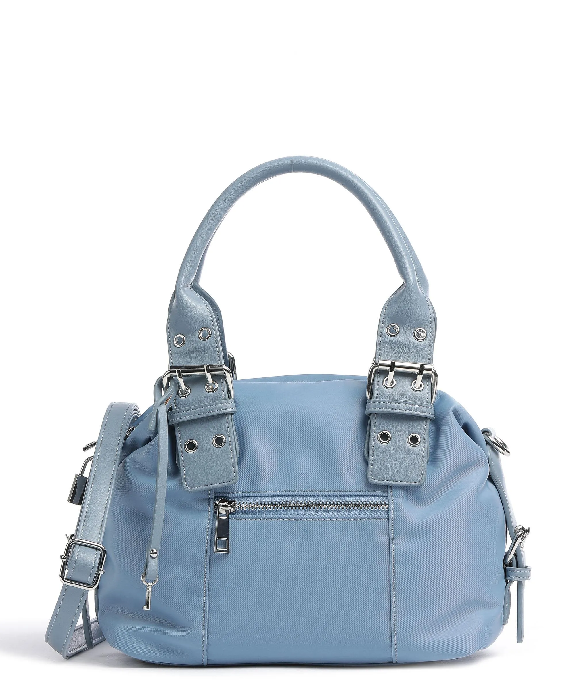  Núnoo Recycled Nylon Boby Borsa a mano nylon riciclato blu chiaro  