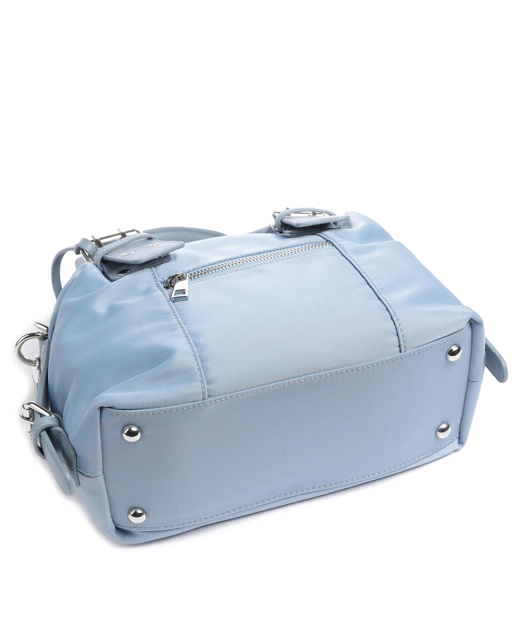  Núnoo Recycled Nylon Boby Borsa a mano nylon riciclato blu chiaro  
