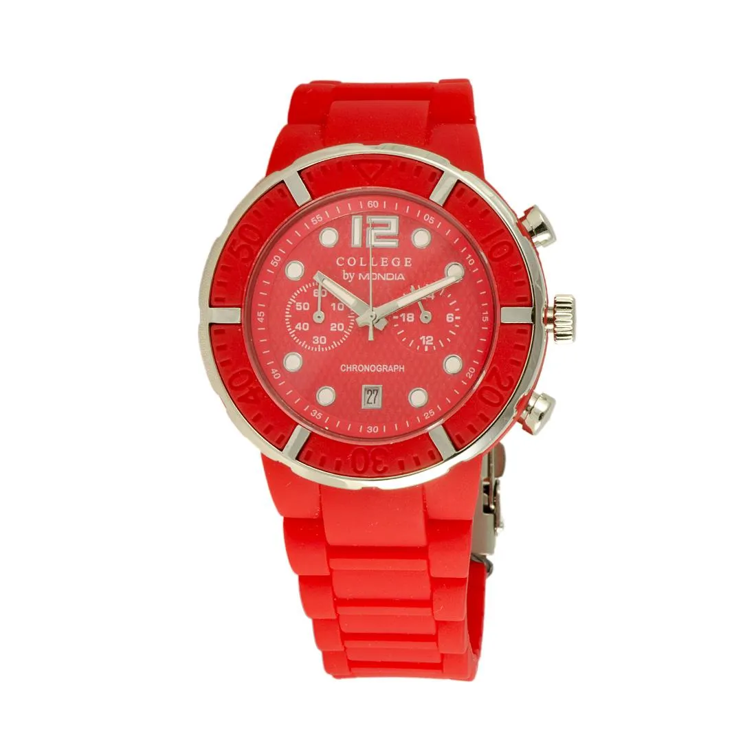 OROLOGIO CRONOGRAFO ROSSO