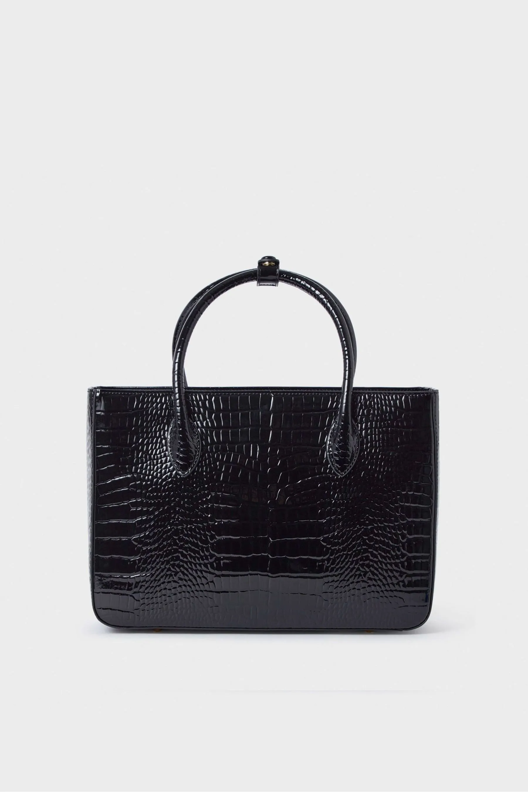 OSPREY LONDON - Fulham - Borsa con maglione in pelle sintetica