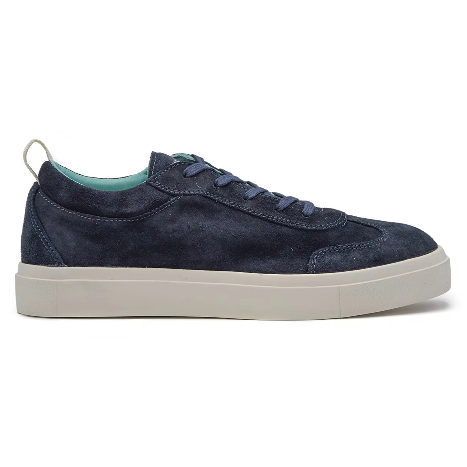 Panchic Uomo Sneakers Camoscio Blu P02 Sottopiede Antibatterico