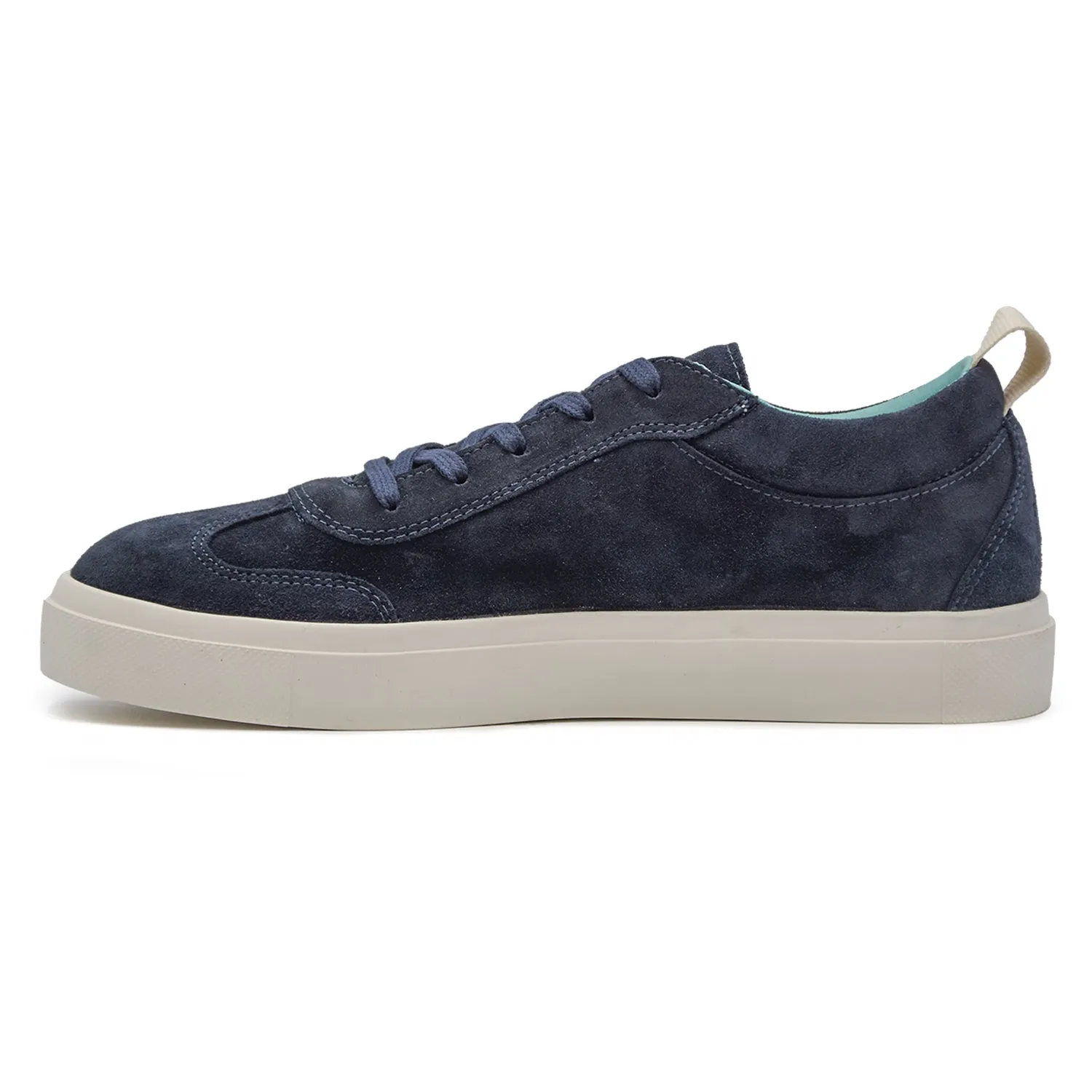 Panchic Uomo Sneakers Camoscio Blu P02 Sottopiede Antibatterico