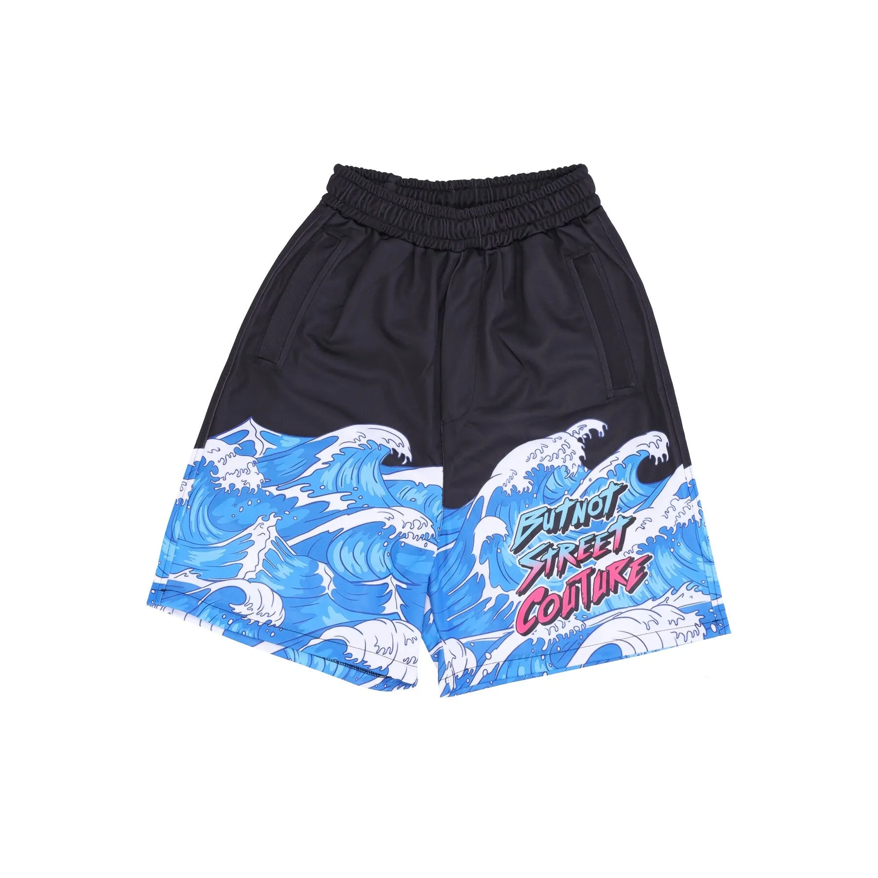 Pantalone Corto Uomo Wave Shorts Black