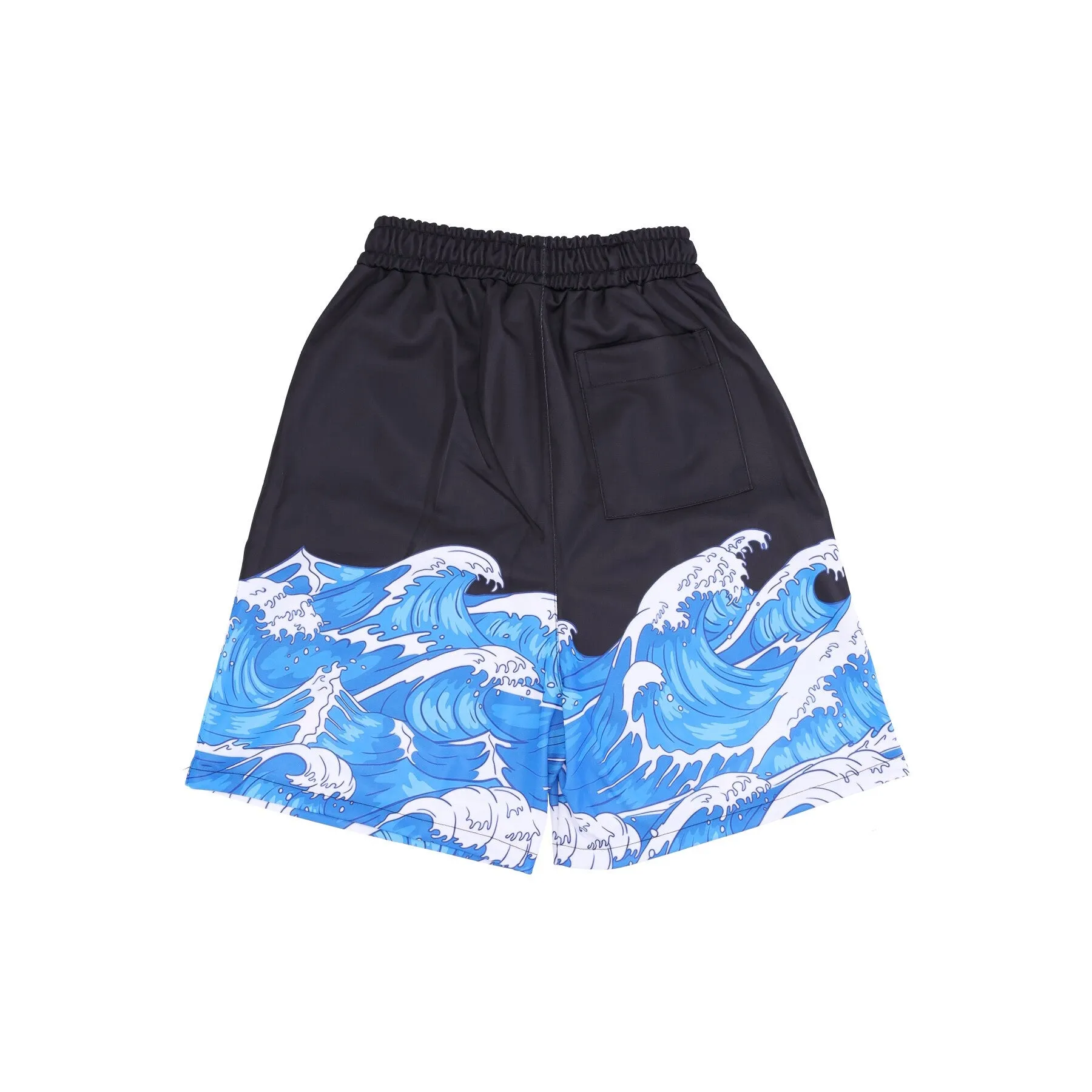 Pantalone Corto Uomo Wave Shorts Black