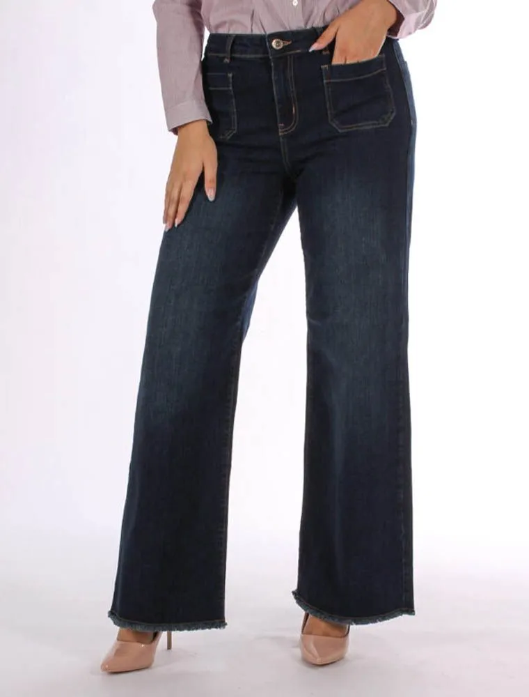 Pantalone Jeans Emme - Blu Medio