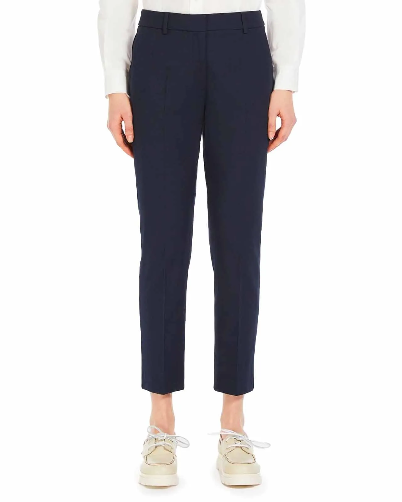 Pantalone Vite cotone blu