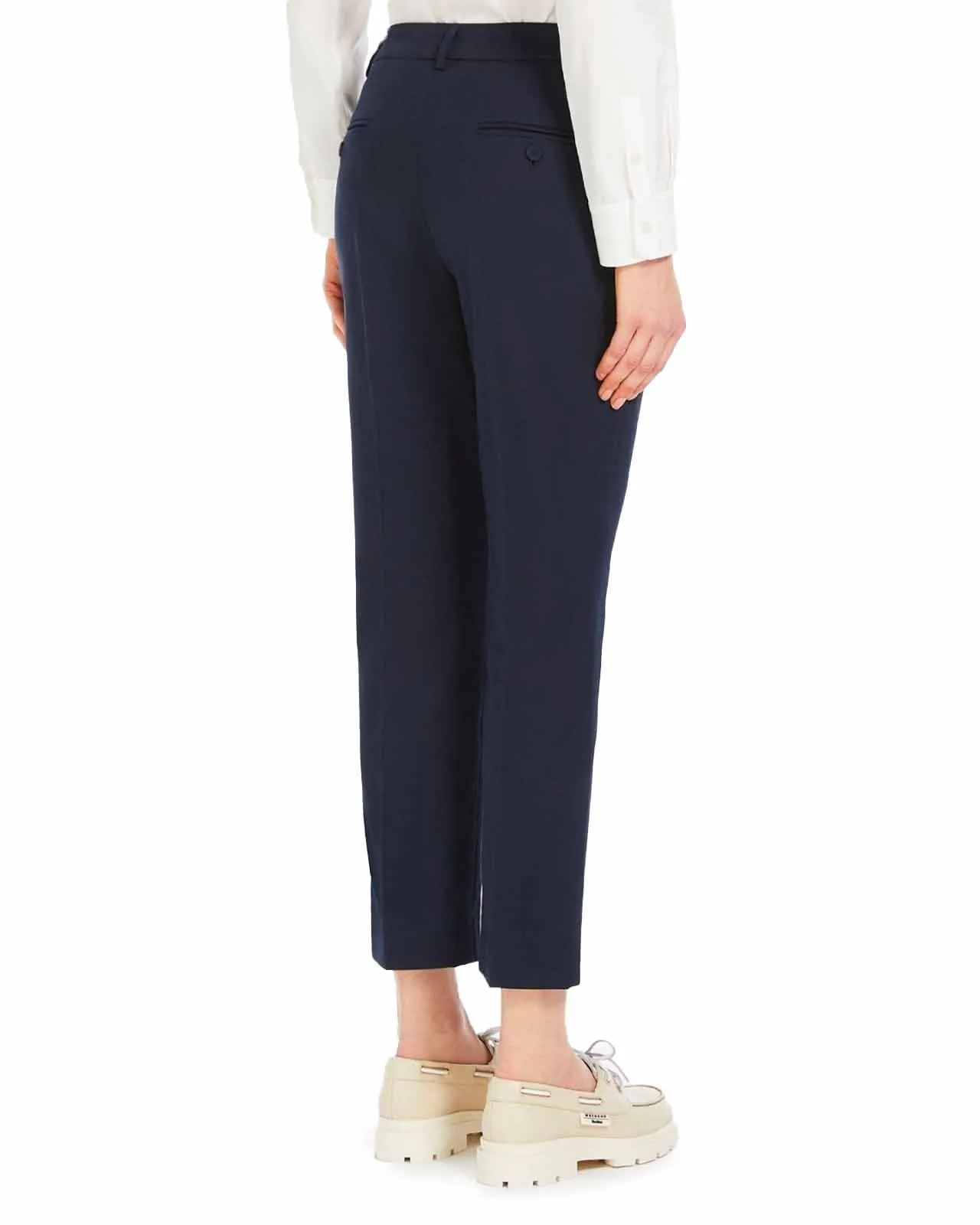Pantalone Vite cotone blu